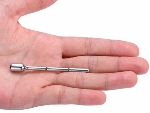 Urethral Jewel – vékony kék gyöngy, 6 cm hosszú, 4 mm átmérőjű