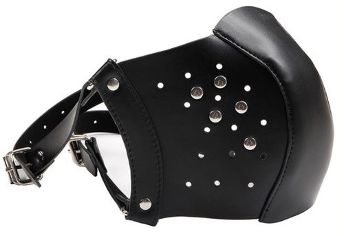 Fekete Punk Álarc - stílusos védelem és titokzatosság