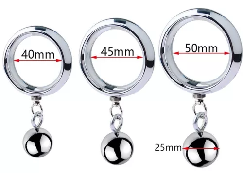 Haltero fém péniszgyűrű – erősebb élvezetekért