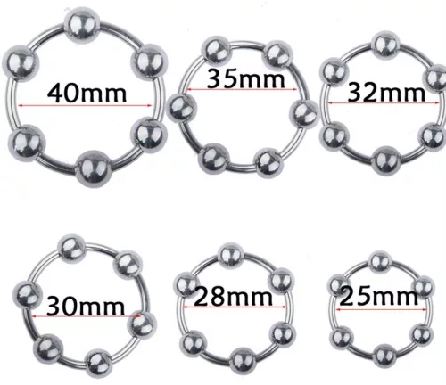 Tassel Ring – 6 golyós stimuláló gyűrű