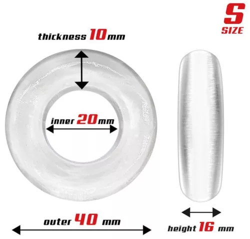 Beast Rings – 3 db átlátszó prémium gyűrű szett