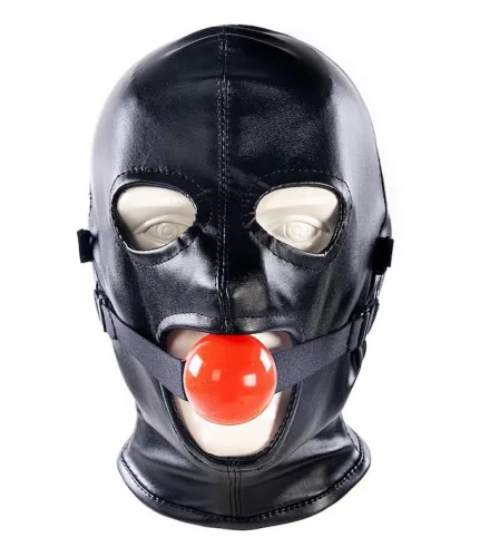 Prémium SM maszk gagszal – stílusos felnőtt játék