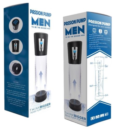 Think Bigger – prémium péniszpumpa 20 x 6 cm