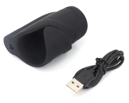 Vibráló maszturbáló hüvely – WAND STARTER, 7 cm