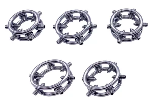 Tassel gyűrű - Peaky Spikes 1,5 cm, prémium kiegészítő