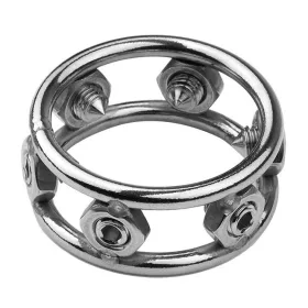   Fém péniszgyűrű acél tövisekkel – prémium érzékiség