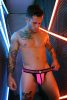 Breedwell Daycrawler – stílusos fekete-pink jockstrap