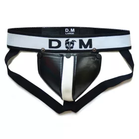 Jockstrap Neo Dungeon – prémium fekete-fehér alsónemű