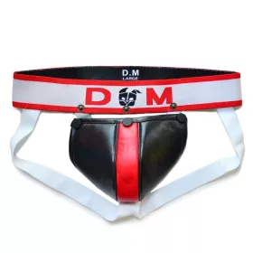 Jockstrap Neo Dungeon – prémium fekete-piros jockstrap