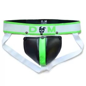   Jockstrap Neo Dungeon – stylus férfi alsónemű floreszkáló zölddel