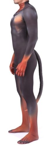 Fekete és Tűz Doberman Cosplay Jelmez