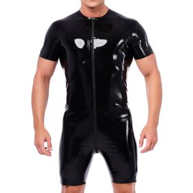 Xrub – fekete latex combnadrág zipzárral
