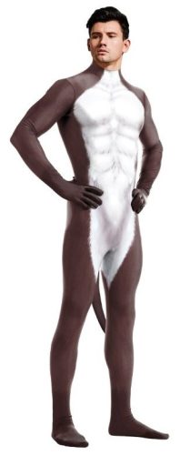 Donkey Cosplay – fehér-barna jelmez prémium minőségben