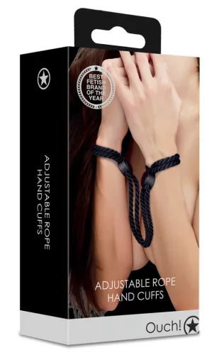 ROPECUFFS – elegáns csukló bilincsek prémium élményhez