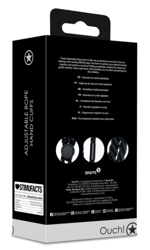 ROPECUFFS – elegáns csukló bilincsek prémium élményhez