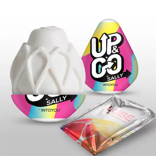 Masturbációs tojás Up&Go Sally – prémium kényeztetés