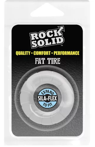 Fat Tire – prémium fehér péniszgyűrű 25 mm