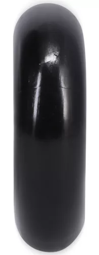 The Donut 3X – prémium fekete péniszgyűrű 22 mm