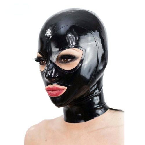 Black Texie - latex maszk, stílusos védelem és izgalom