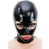 Black Texie – latex balaklava érzéki átöleléssel