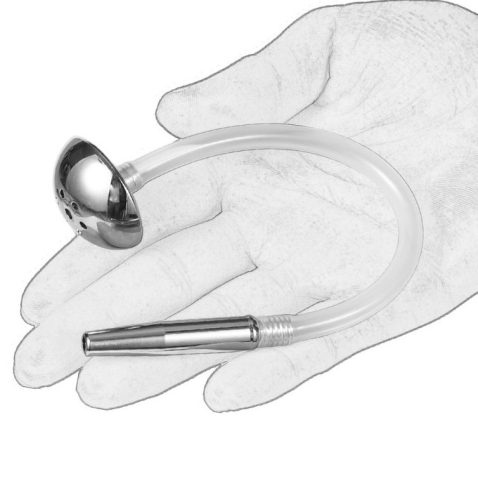 Jet Shower - vízálló anális dugó 20,5 cm, 7 mm átmérőjű