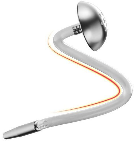 Jet Shower - vízálló anális dugó 20,5 cm, 7 mm átmérőjű