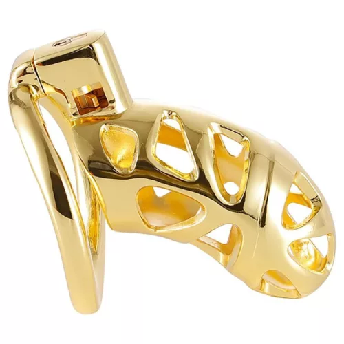 Very Lock – aranyozott férfi zárszerkezet, 10,5 x 3,5 cm