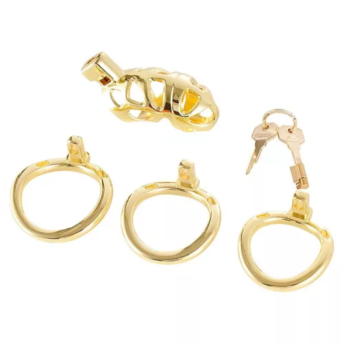 Very Lock – aranyozott férfi zárszerkezet, 10,5 x 3,5 cm