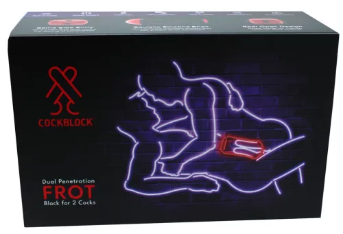 Frot – páros maszturbátor két bejárattal