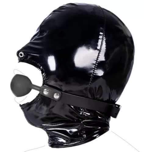 Enjoy Gag – fekete golyóhúzó, prémium intim élményhez