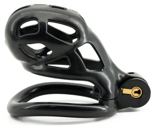 Black Robat Cage L – prémium intim tartó, 6.5 x 3.7 cm