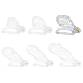   Átlátszó Robat ketrec – prémium férfi eszköz 6,5 x 3,7 cm