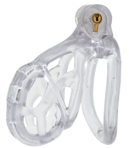 Átlátszó Robat ketrec – prémium férfi eszköz 6,5 x 3,7 cm