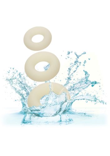 ALPHA RING – foszforeszkáló péniszgyűrűk 3 db-os csomagban