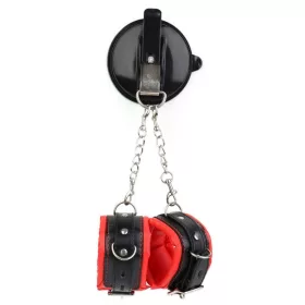 Strongcup - piros kézi bilincs tapadókoronggal