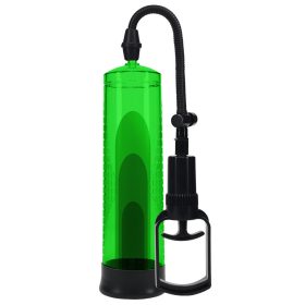 Basic Pump 2 – prémium intim pumpa, zöld 20 x 5.8 cm