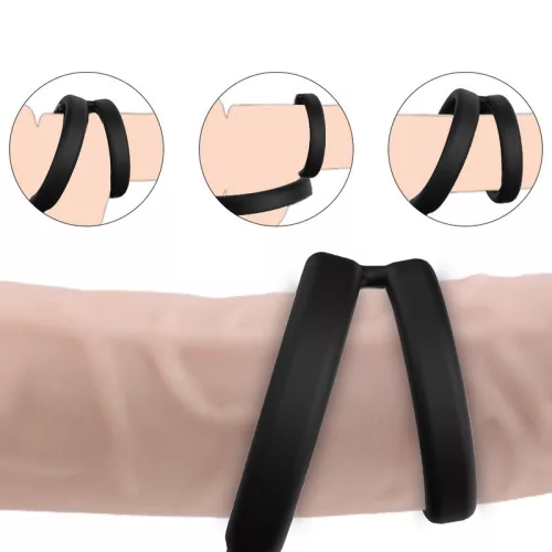 Rez-golyó és távirányítós kakasgyűrű 11x3 cm