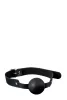 GP Solid Silicon Ball Gag Black