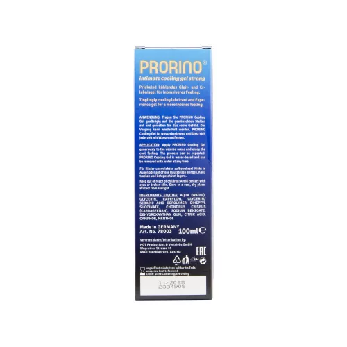 PRORINO Cooling Gel "sterk" 100 ml