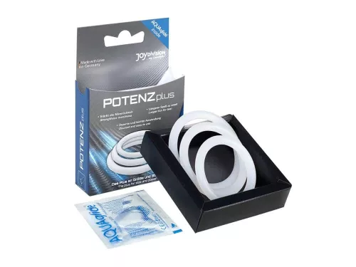 POTENZplus Transparante 3er Mix (S, M, L)