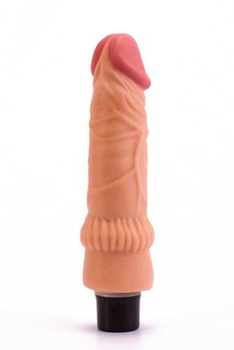 7,8" Real Softee Vibrerende Dildo 2