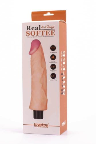 8,3" Real Softee Vibrerende Dildo 3