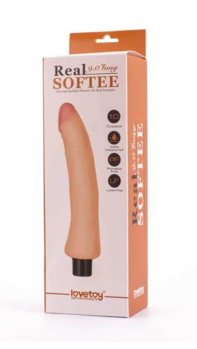 9" Real Softee Vibrerende Dildo 5