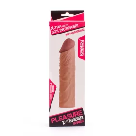 Pleasure X-Tender Penis Sleeve Flesh 3