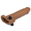 Pleasure X-Tender Vibrerende Penis Sleeve #5 Brown_B0O50_3