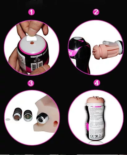 Seks in een blik - Vibrerende vaginatunnel 1