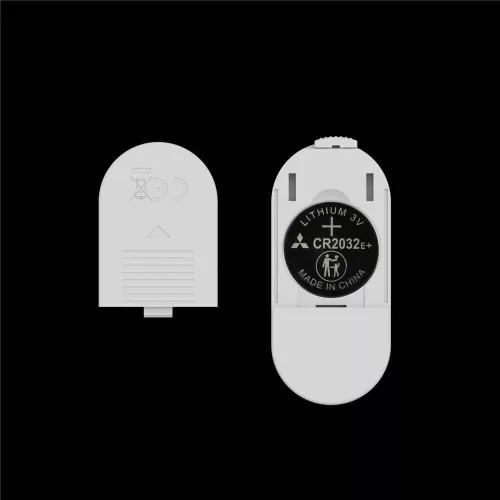 Vibrerende Zijden Riddersring met Scrotum-mouw (Wit) III