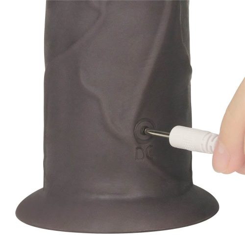 9'' Dubbellaags Siliconen Rotator Brown