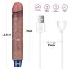 9" REAL SOFTEE Oplaadbare Siliconen Vibrerende Dildo