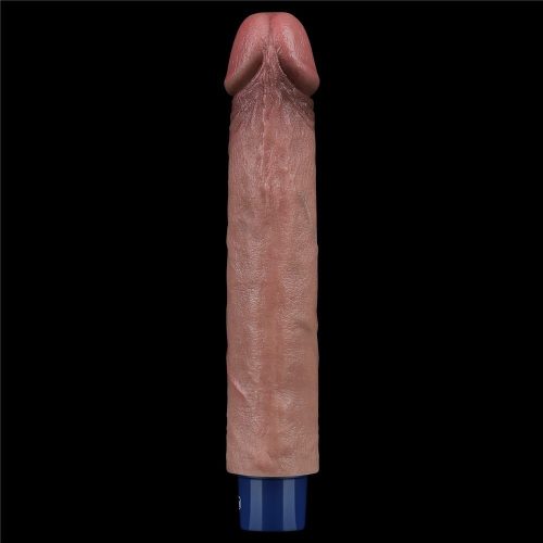 9" REAL SOFTEE Oplaadbare Siliconen Vibrerende Dildo